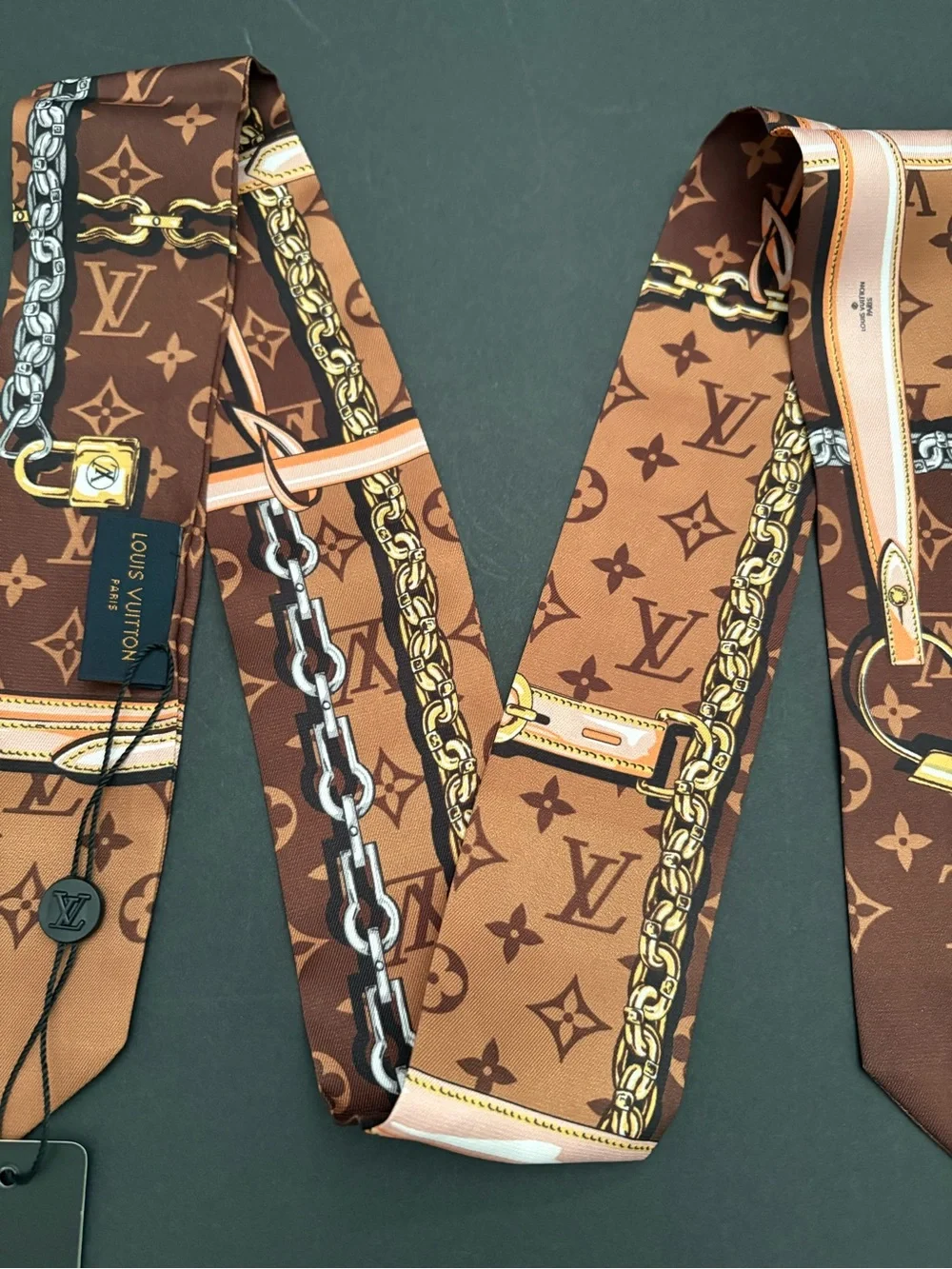 Fashion Silk Scarf Long Twilly